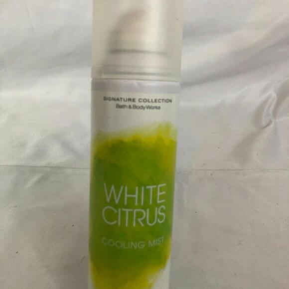 New Cooling Mist Signature Collection by Bath & Body Works- White Citrus 4.75 oz